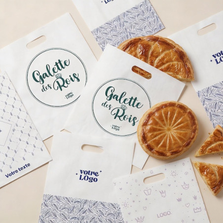 Sac galette personnalisé impression direct | Fournisseur de Packaging