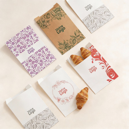 Sac Croissant Personnalisé | Fournisseur de Packaging alimentaire