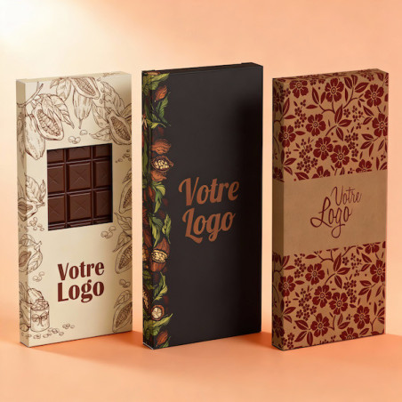 Étui chocolat sans fenêtre personnalisé pas cher de votre Fournisseur