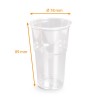 Gobelets plastique