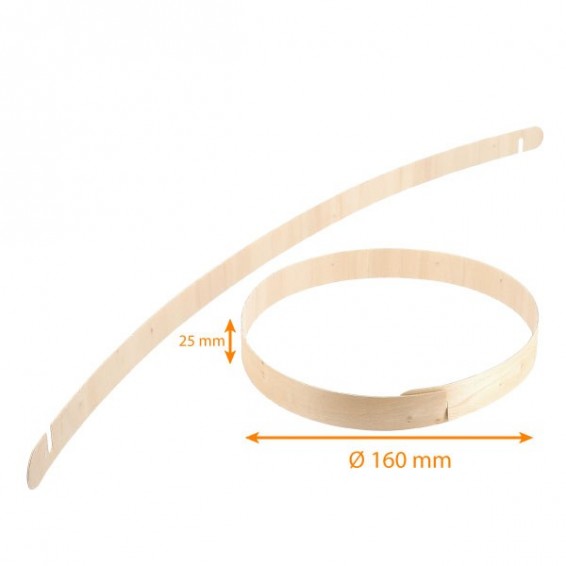 Cercle a tarte en bois