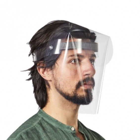 Visière intégrale de protection en PVC