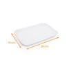 Plateau traiteur en carton blanc