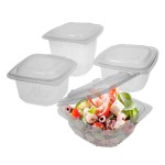 Barquette plastique avec couvercle