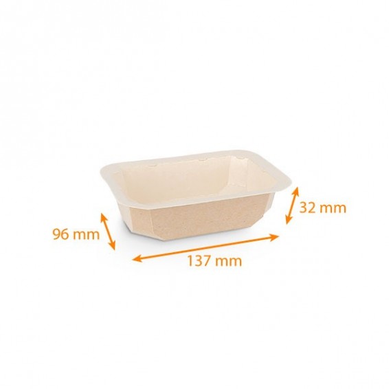 Barquette scellable en carton