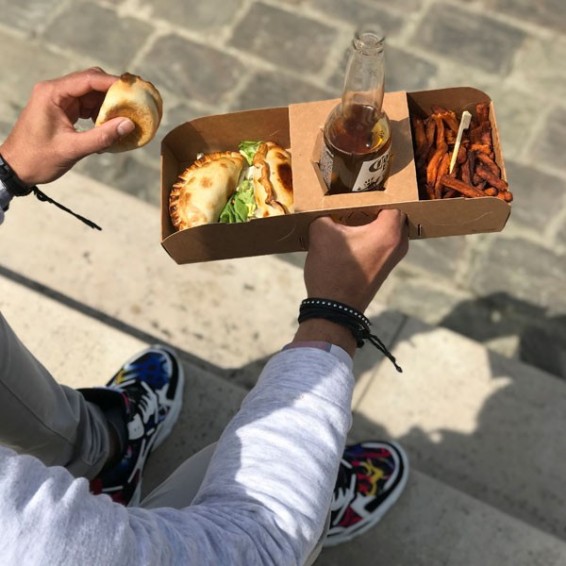 Emballage burger frite 