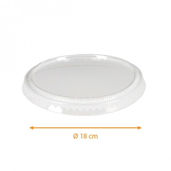 Couvercle pour verre de presentation