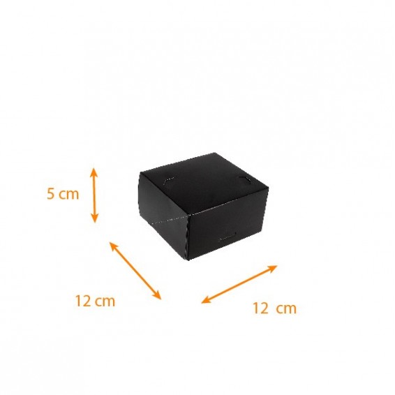 Boite carrée noire