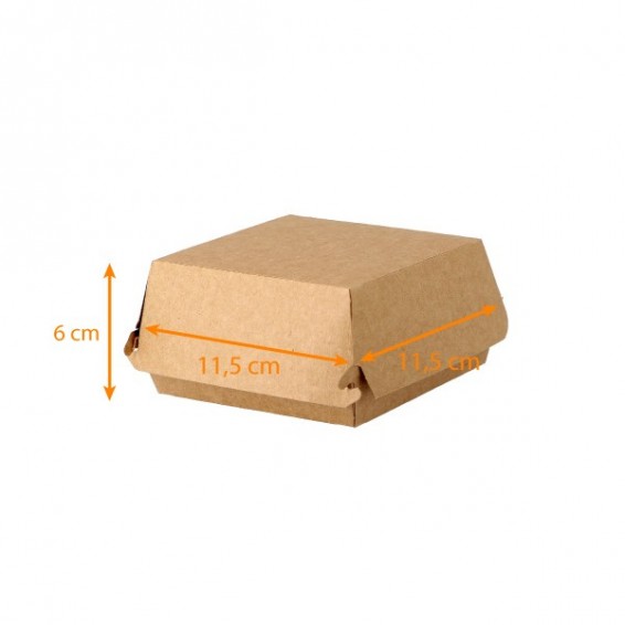 Boite hamburger en kraft