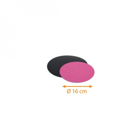 Disque en carton de couleur