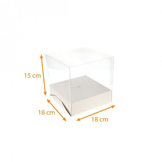 Boite Clip en PVC Transparent