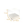 Boite Clip en PVC Transparent