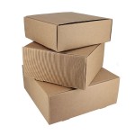 Coffret de présentation en kraft