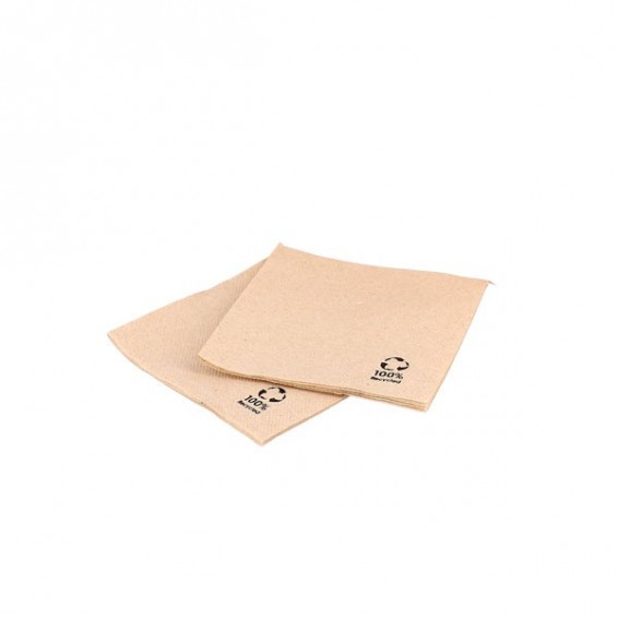 Serviette microgauffrée recyclée