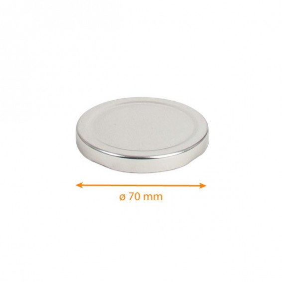 Couvercle pour pot en verre