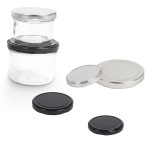 Couvercle pour pot en verre