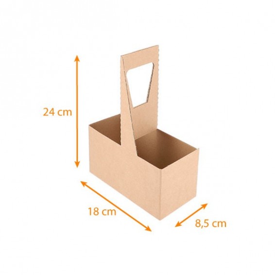 Porte gobelet en kraft