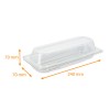 Emballage Sandwich en plastique