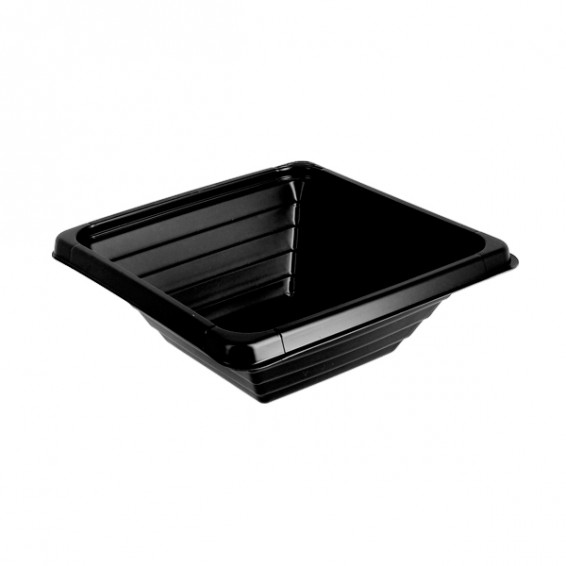 Barquette pyramide noire
