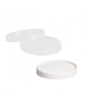 Couvercle pour pots carton