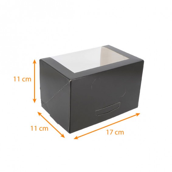 Boite a buche noire avec fenetre
