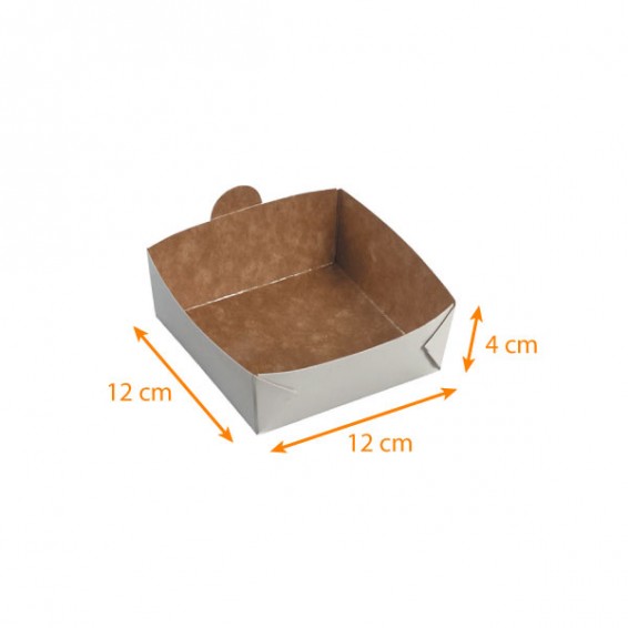 Boite modulo en kraft brun