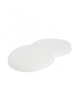 Couvercle pour coupelle en verre
