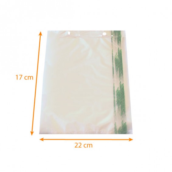 Sac liassé en bioplastique