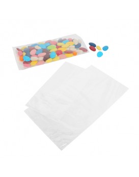 Sachet plat en fibre compostable