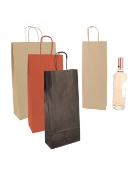 Sac bouteille en kraft