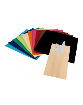 Serviette microgauffrée recyclée