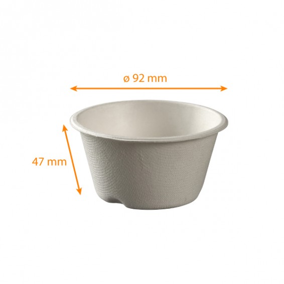 Gobelet en pulpe de canne