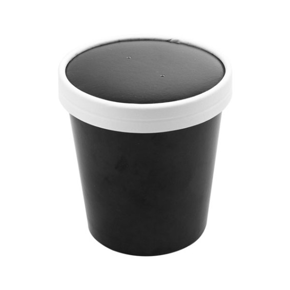 Pot à soupe noir
