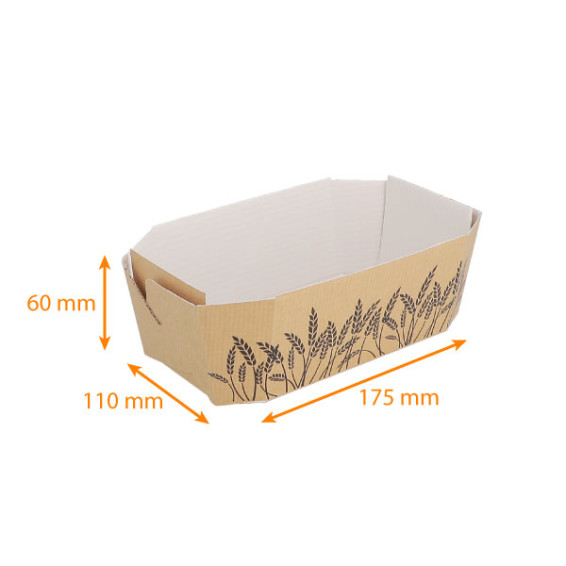 Barquette de cuisson en carton
