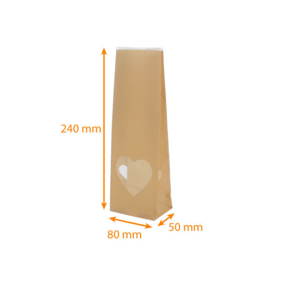 Sac SOS en polypropylène imitation kraft