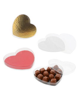 Boite transparente coeur