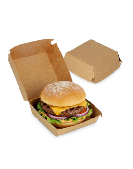 Boite hamburger en kraft