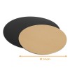 Disque carton OR/NOIR