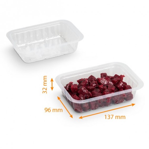 Barquettes plastiques scellables 'Alphacel'