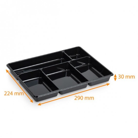 Plateau repas jetable
