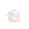 Boite cubique transparente